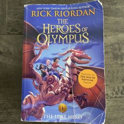 Rick Riordam Hero’s Of Olympus Chapter Book 