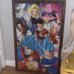 Dragon Ball Z Framed Picture