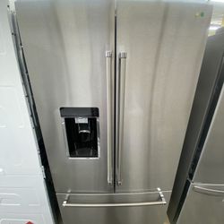 Kitchen Aid 36” Stainless Steel French Doors Refrigerator 