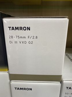 Tamron 28-75 F2.8 G2