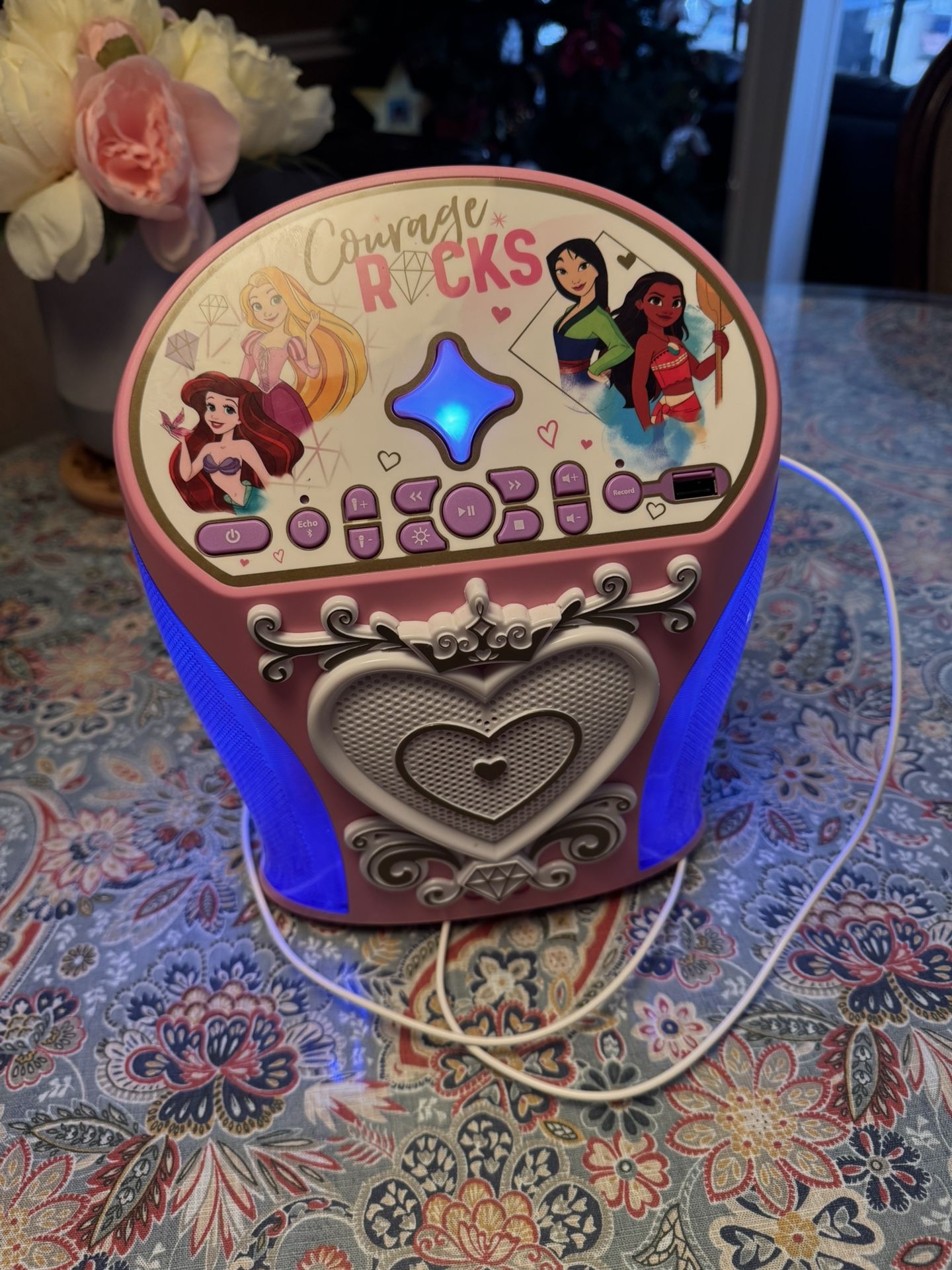 Courage Rocks Kids Karaoke Machine