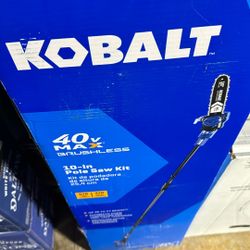 Kobalt Cordless Pole Saw Kit