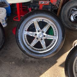 20 Inch With Brand New Tires For Silverado