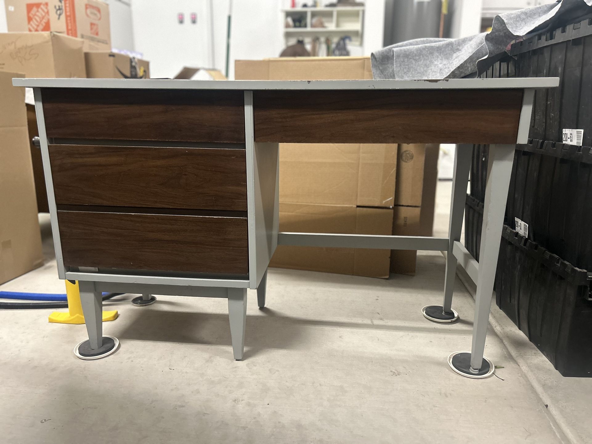 Wood desk, Storage Seat, wall Shelf With Hooks