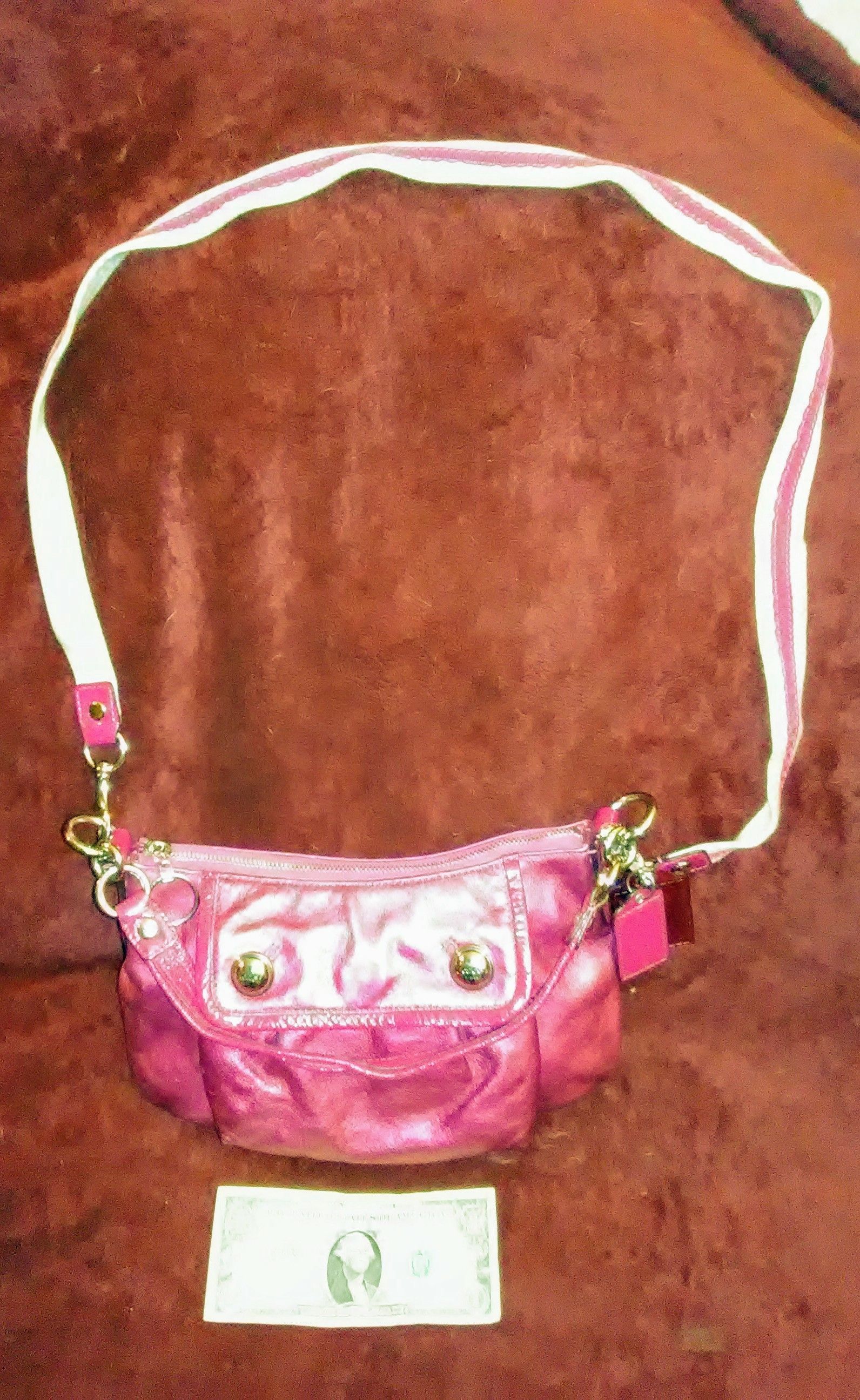 Coach small leather handbag-No.G0973-13850