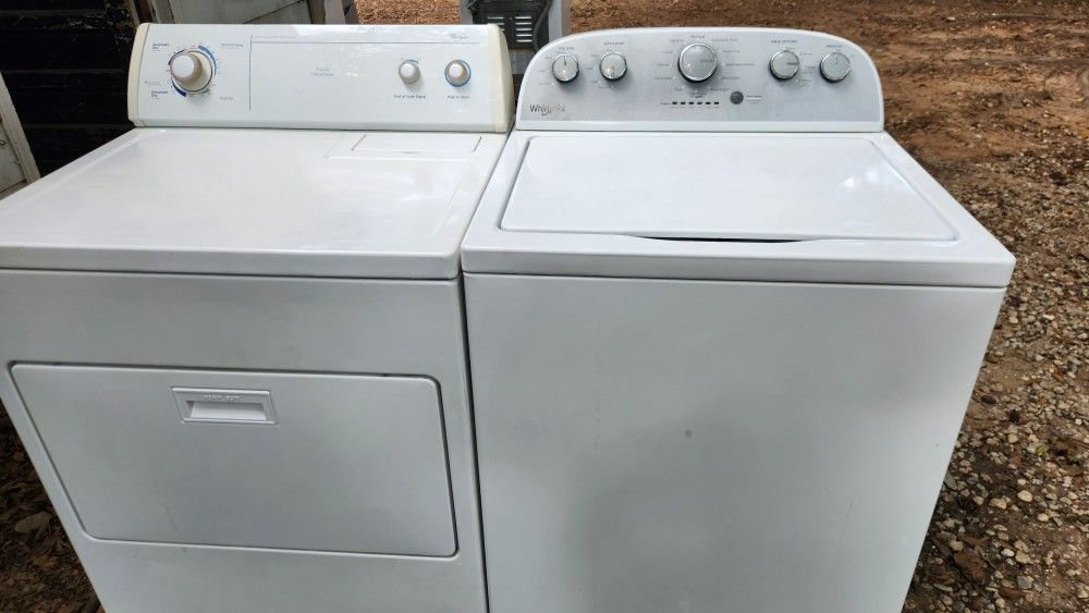 Whirlpool Washer & Dryer Electric 4 Prong Or 3 Prong