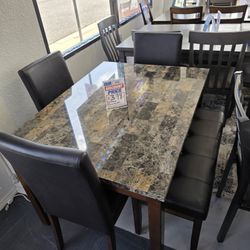 new Assembled 5 piece dining table set special come visit our store we're open every day from 10am to 7pm