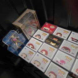 Funko Pops, Figures, Models and ETC Bundle 
