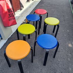 6 Kid Stools / Plant Stands 