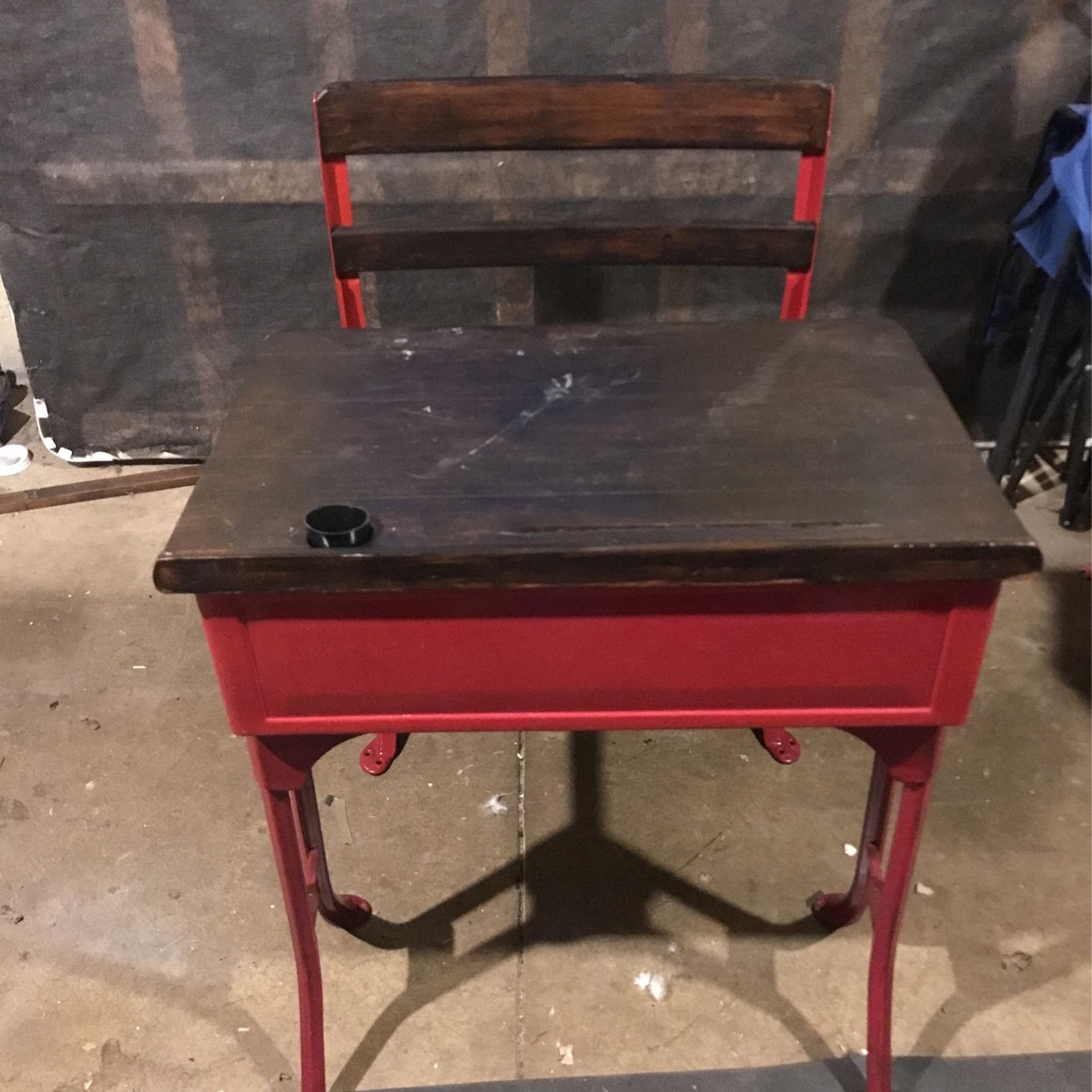Antique School Desk