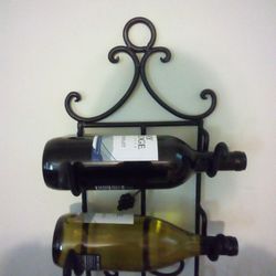 Steel Wine Rack For 4 Bottles
