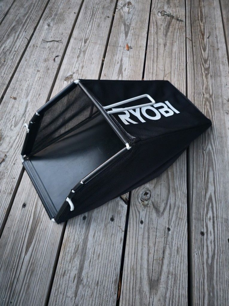 RYOBI Lawn Mower Grass Catcher Bag Lawn Mower Bag Black Leaf Catcher Bag Attachment