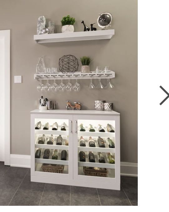 Home Bar Wine Rack and Display Shelf