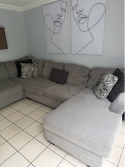 U shape sofa
