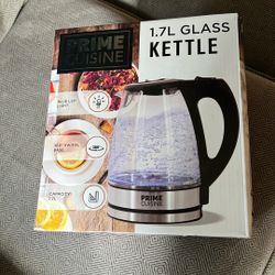 New Glass Kettle $12