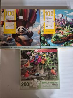 Large piece puzzles