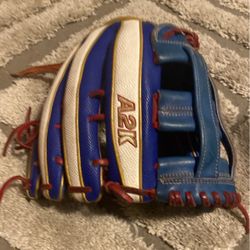 A2k Wilson baseball glove Left handed 