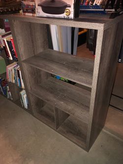 Brown Bookshelf