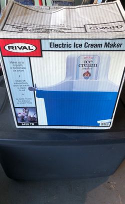 Brand new ice cream maker