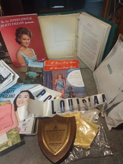 Vintage Miss Universe Beauty Pageant Memorabilia Collection