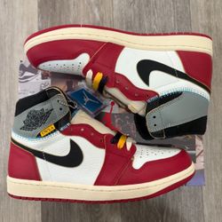 Union X Jordan 1 High Chicago Size 8US