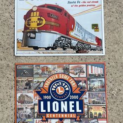 Lionel Train Signs 
