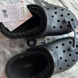 New Fleeced Lined Crocs