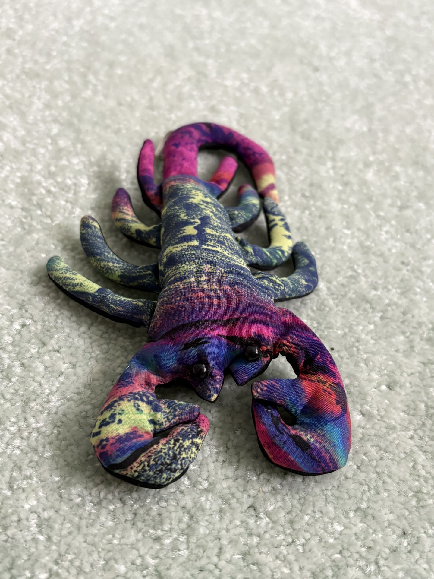 Sand Filled Lobster Sea Creatures 6” Made Of Polyester And Sand
