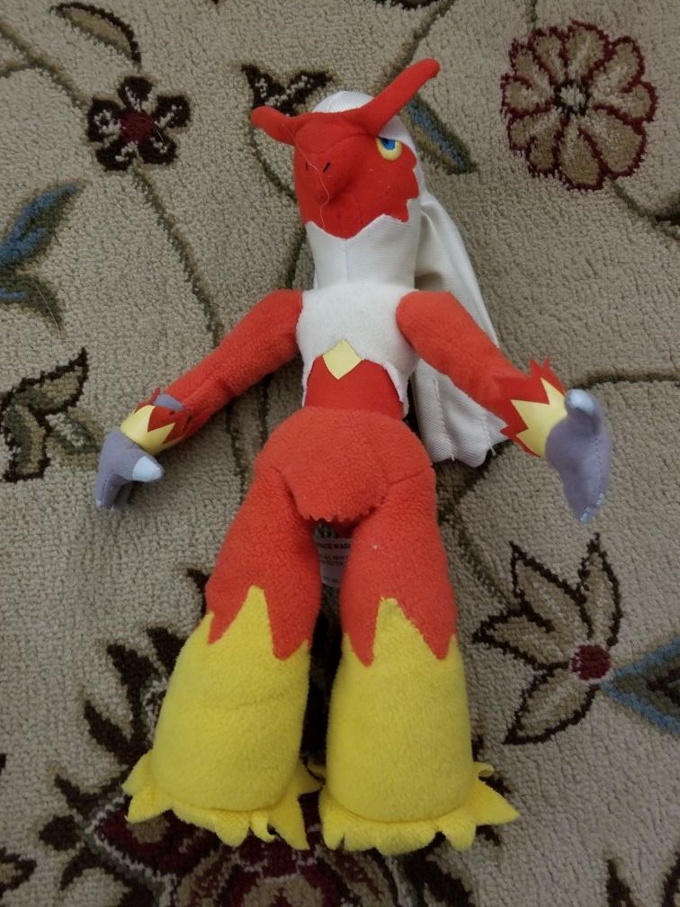 Blaziken pokemon plush rare