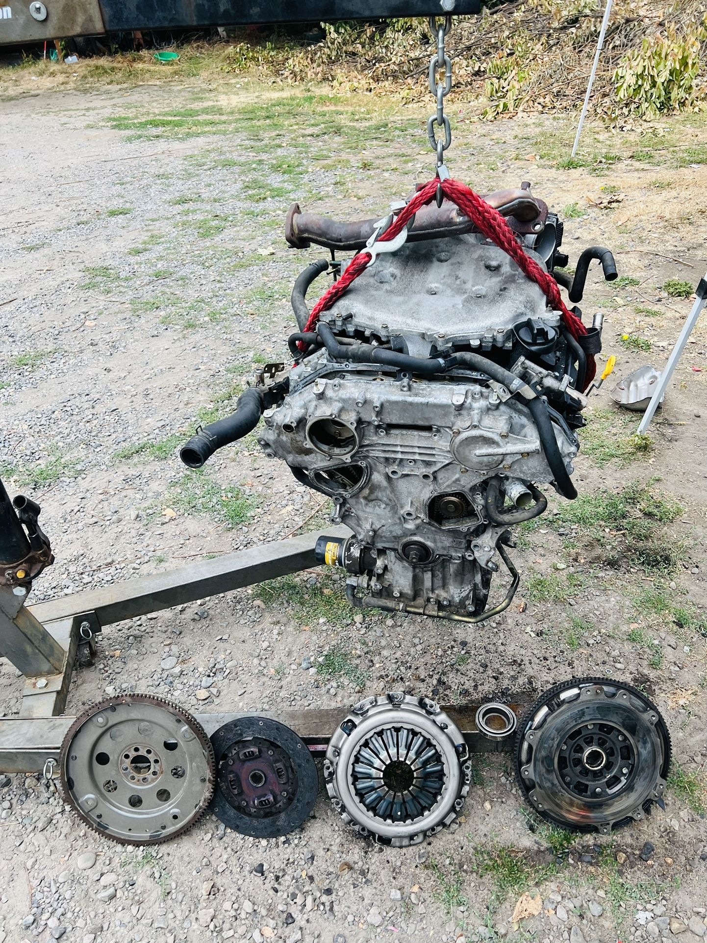 Infiniti/ 350 Z  2004 Assembly Engine And Clutch Set 