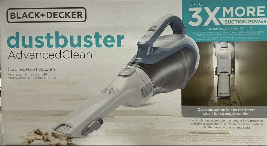 Black & Decker - CHV1410L - 16 volt Lithium Cordless Dust Buster Hand Vacuum