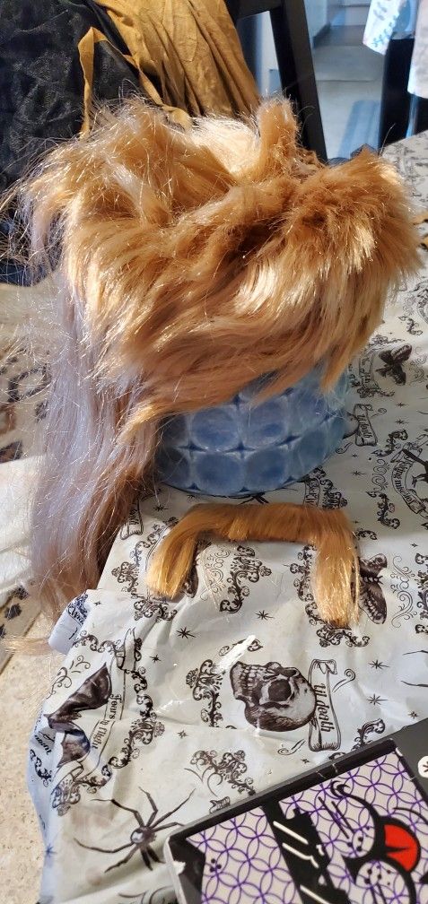 Mullet wig blonde