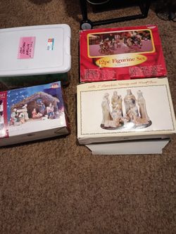 Nativity for Christmas I have 4 sets different prizes 30 each