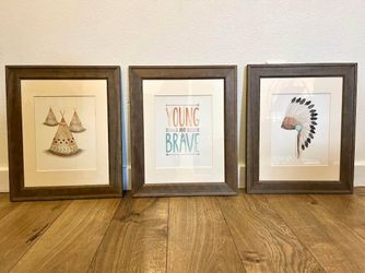 Set Of Adventure Brave Prints