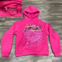 Pink punk s5pder hoodie
