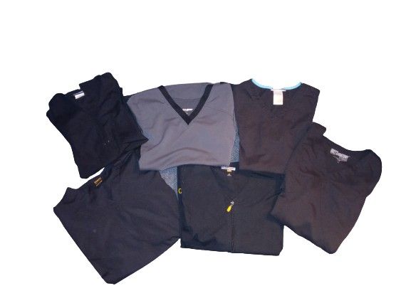 6 Nurses Scrub Shirts