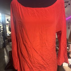 NWOT red blouse