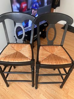 Black Bar/Counter Style Rush - Seat Stools