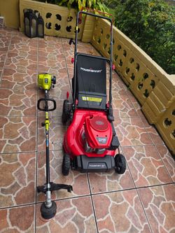 Weed eater Ryobi & Power Smart lawn mower both $300