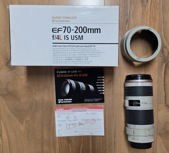 Canon EF70-200mm F/4L IS USM Lens