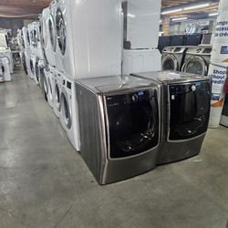 Nice Affordable Certified Gently Used Refurbished Reconditioned Certified Washer Dryer Refrigerator Oven Stove Stackable Free Warranty 