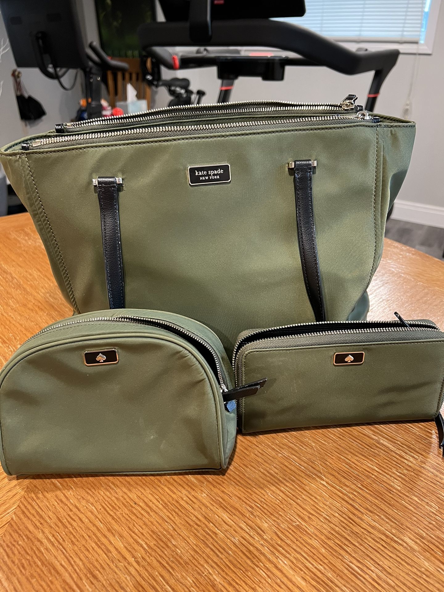 Kate Spade Work bag, Wallet And Makeup Bag