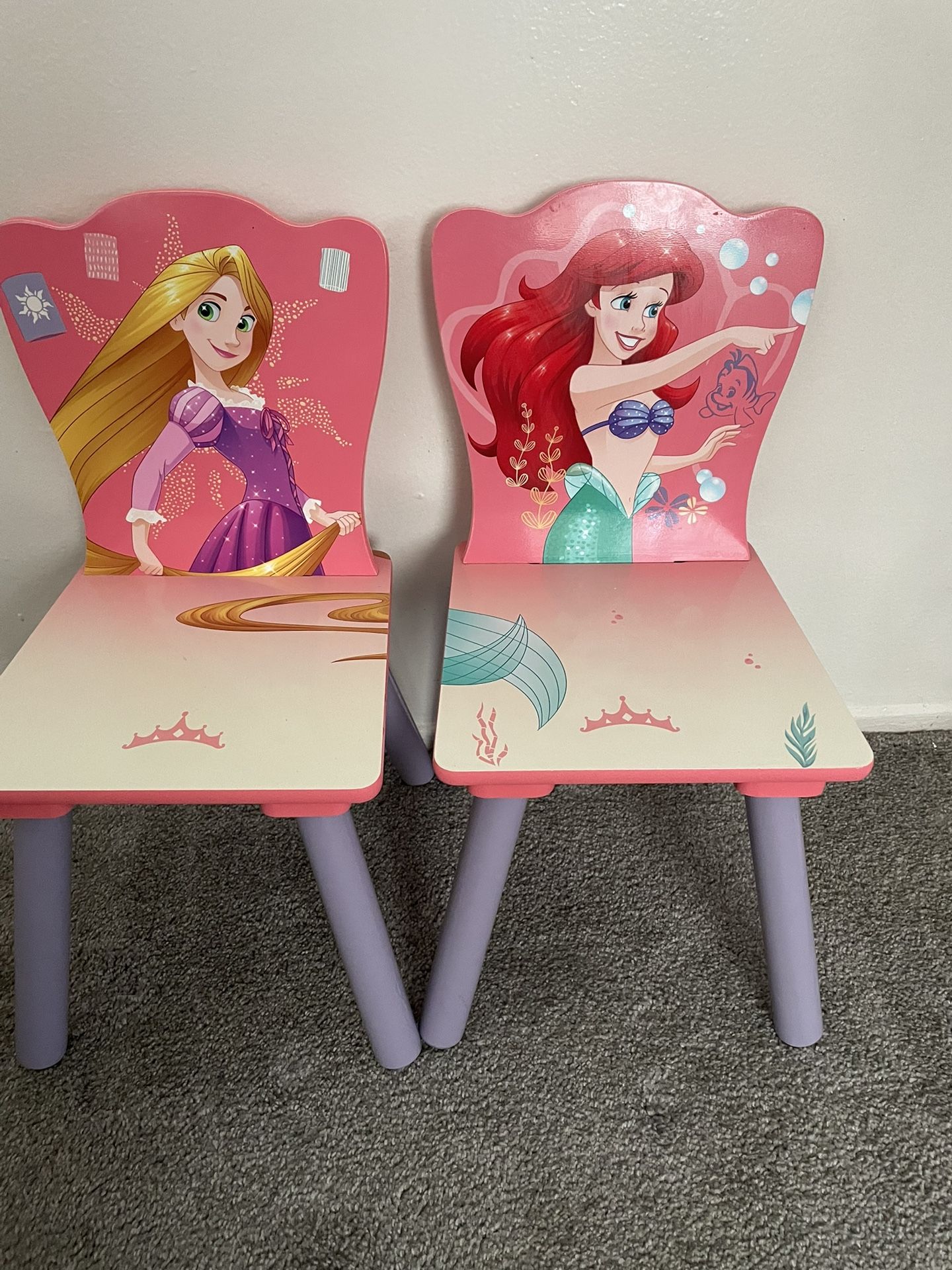 Princess Themed Toddler Chairs