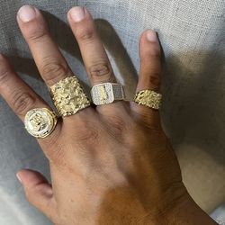 10k and 14k rings