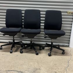 Steelcase Amia Armless Office Chair $80 Each 