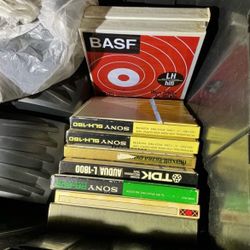 Vintage Reel to Reel Tapes ($25-40)