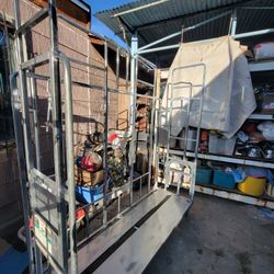 3-Sided Picking, Stocking, and Distribution Cart 