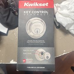 New deadbolt lock