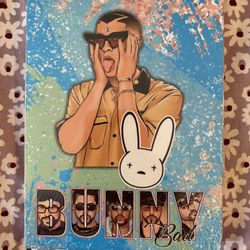Bad Bunny make up pallet