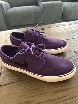 Nike SB Stefan Janoski Purple Suede Sneakers